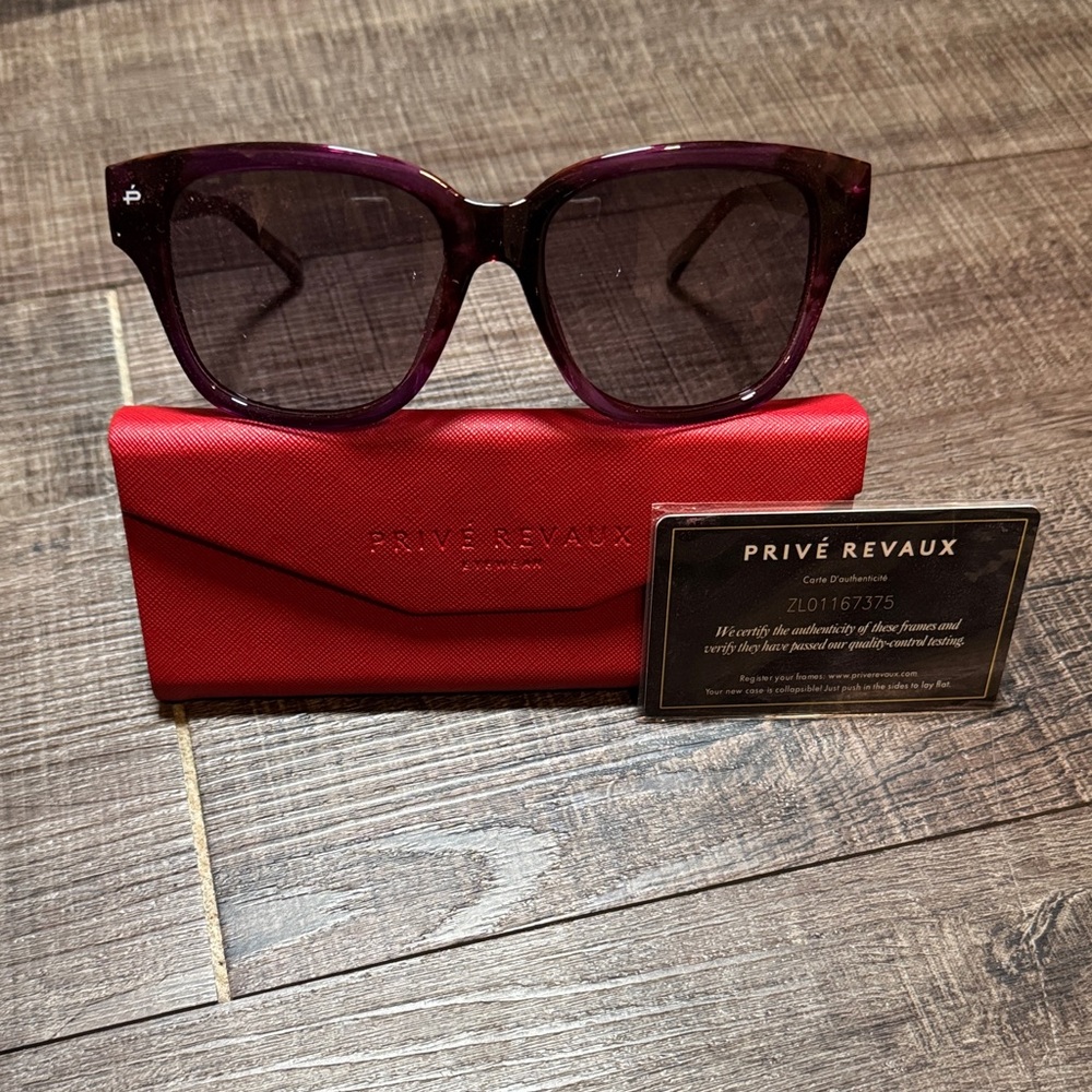Privé Revaux Purple Sunglasses